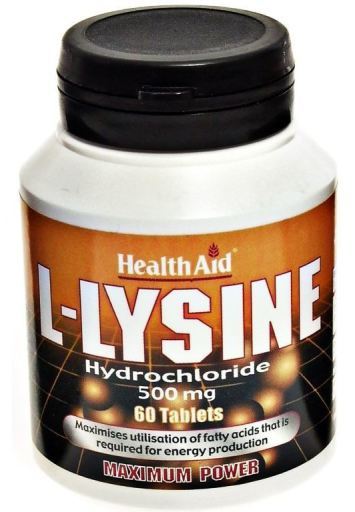 HealthAid L Lizyna 500 mg 60 Comp