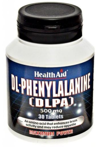 Difenyloalanina DLPA 500 mg 30 tabletek