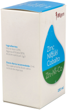Pierwiastki śladowe cynku-niklu-kobaltu (Zn-Ni-Co) 150 ml
