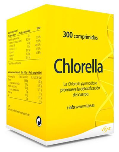 Suplement diety Chlorella 200 miligramów 300 tabletek