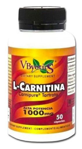 Vbyotics L-karnityna Carnipure 1000 mg 50 kapsułek