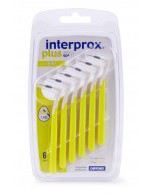 Interprox plus Interrox mini szczoteczka do zębów 6 sztuk