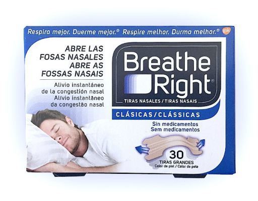 Plastry na nos Breathe Right duże 30 szt.