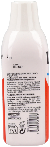 Dzienny Fluor 0,05% Truskawka 500 ml