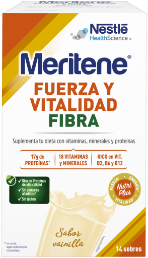 Meritene Włókno Waniliowe 14x35 gr