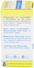 Wapń Fosfor Witamina D6 Tegorsalesl N&ordm;2 350 Tabletek