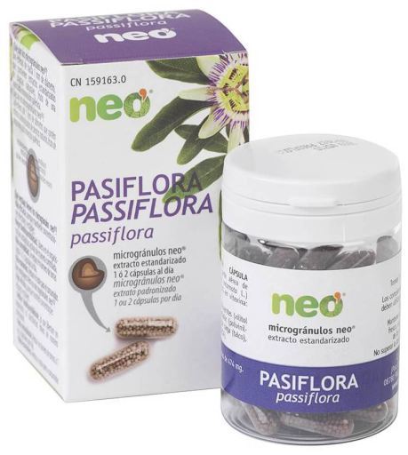 Neovital Health Passionflower Microgranules 45 kapsułek