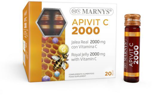 Marnys Apivit C 20 fiolki x 2000 mg