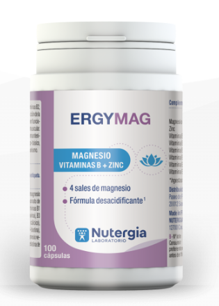 Ergymag z magnezem, witaminami B i cynkiem 100 kapsułek
