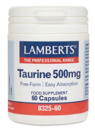 Lamberts Tauryna 60 kapsułek 500 mg