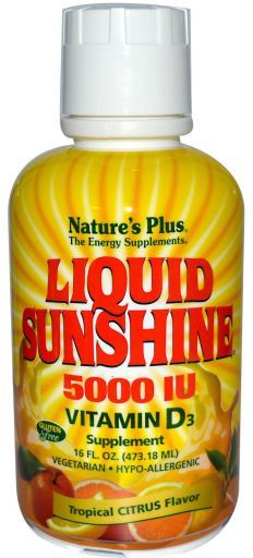 NaturesPlus Witamina D3 Liquid Sunshine 473 ml