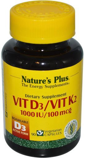 Witamina D3 i Witamina K2 - 90 Kapsułek