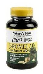 NaturesPlus Suplement Ultra Bromelain 1500 mg - 60 tabletek