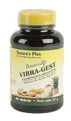 Wegetariańskie enzymy trawienne Vibra-Gest 90 kapsułek