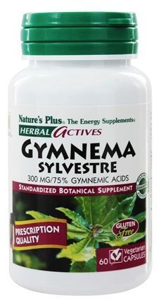 NaturesPlus Herbal Actives Gymnema Silvestre 60 kapsułek