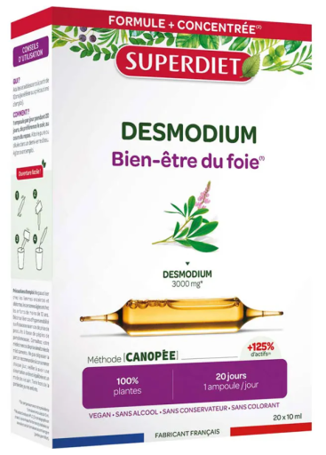 Superdiet Desmodium 10 ml x 20 Ampollas