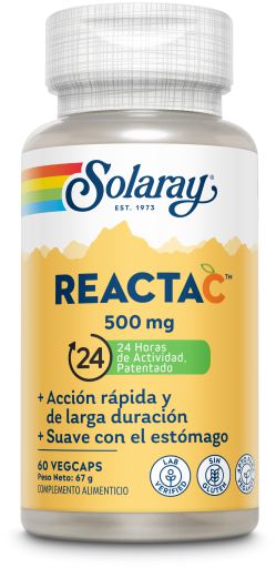 Reacta C Ester C 500 mg 60 kapsułek warzywnych
