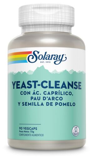 Solaray Yeast Cleanse 90 kapsułek
