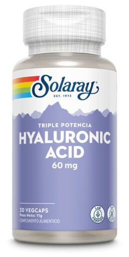 Solaray Kwas hialuronowy 60 mg 30 kapsułek