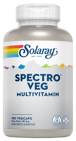 Solaray Spectro Vegetarian Multivitamin 180 kapsułek roślinnych