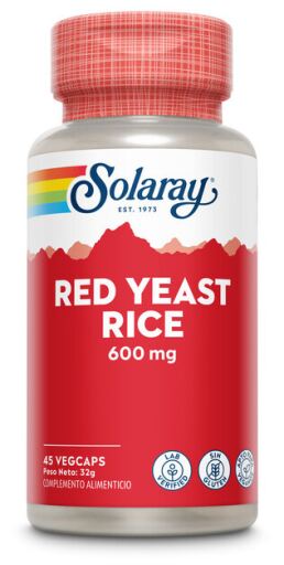 Solaray Czerwony ryż drożdżowy 45 kapsułek