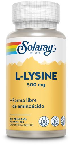 L-lizyna 500 mg 60 kapsułek