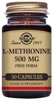 L-metionina 500 mg 30 kapsułek wegetariańskich