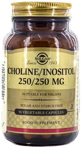 Cholina Inozytol 250/250 mg 50 Kapsułek
