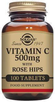 Witamina C 500 mg owoc&oacute;w dzikiej r&oacute;ży 100 tabletek