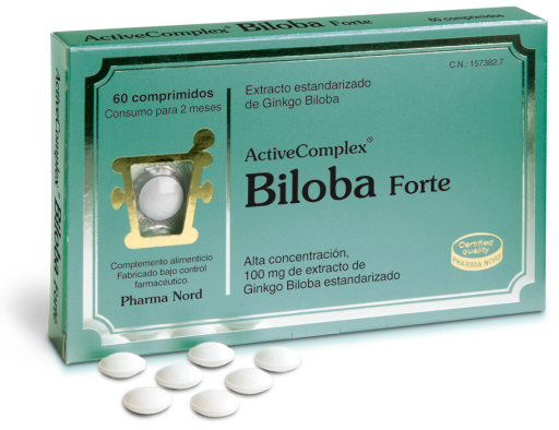 Kompleks Aktywny Biloba Forte 60 Tabletek
