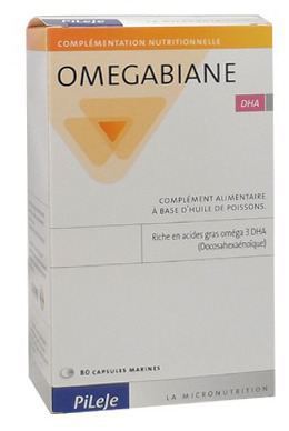 Omegabiane DHA 80 kapsułek