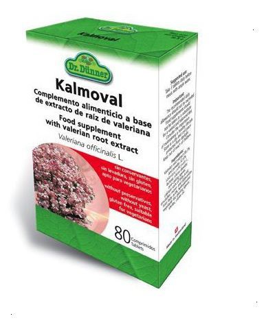 Kalmoval (Valerian) 80 tabletek dr. Dunner bezglutenowe
