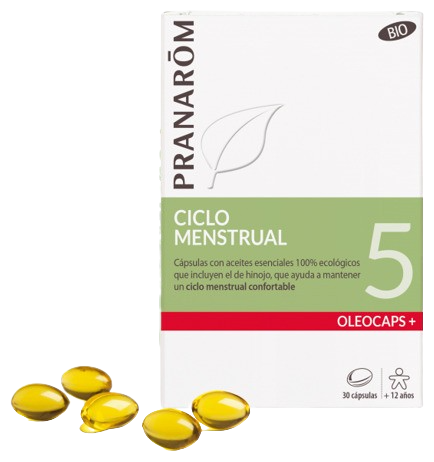 Oleocaps 5 Organiczny cykl menstruacyjny 30 kapsułek