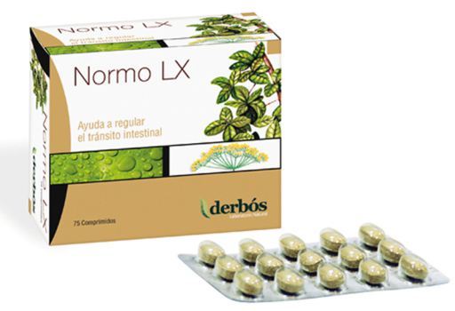 Derb&oacute;s Normo Lx z liśćmi senesu 80 tabletek