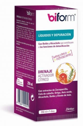 Cytrusowy Aktywujący Drenaż bez Fucus 250 ml