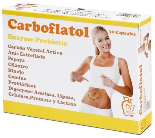 Karboflatol 30 kapsułek