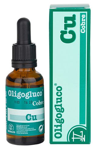 Oligogluco Miedź 30 ml