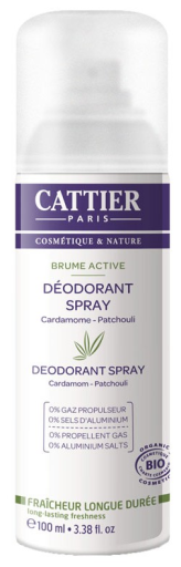 Cattier Dezodorant w sprayu Brume Active 100 ml