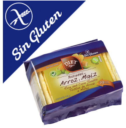 Diet R&aacute;disson Ryż Tostowy + Kukurydza S/g