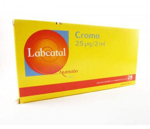 Labcatal Oligosol Chrom 25 pg 28 Ampułek