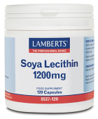 Lecytyna sojowa 1200 mg bogate źródło fosfatydylocholiny 120 kapsułek