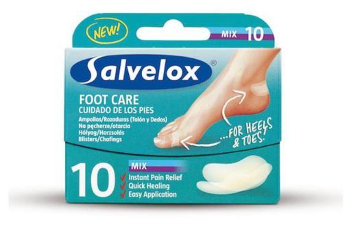 Salvelox Hydrocol Mixed Foot Care 10 jednostek