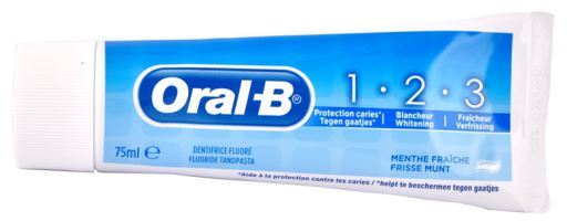 Pasta dentystyczna 1-2-3 Fresh Mint 75 ml