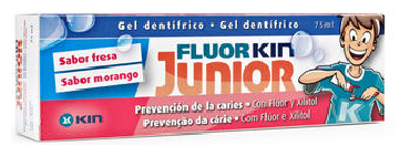 Kin Fluor Junior Truskawkowy żel 75 ml