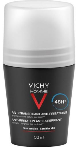 Vichy Dezodorant w kulce Homme do sk&oacute;ry wrażliwej 50 ml