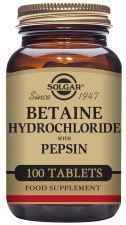 Chlorowodorek betainy z pepsyną 100 tabletek
