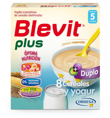 Papilla Plus Duplo 8 Zboża i Jogurt 600 gr