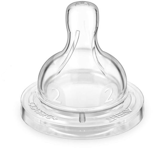 Smoczki antykolkowe Slow Flow + 1m 2 szt