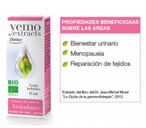 Dietisa Yemo Ekstrakty Żurawina 15 ml