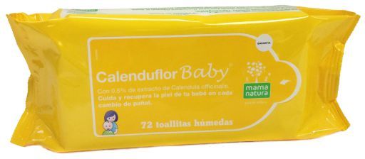 Calenduflor Baby Chusteczki nawilżane 72 sztuki